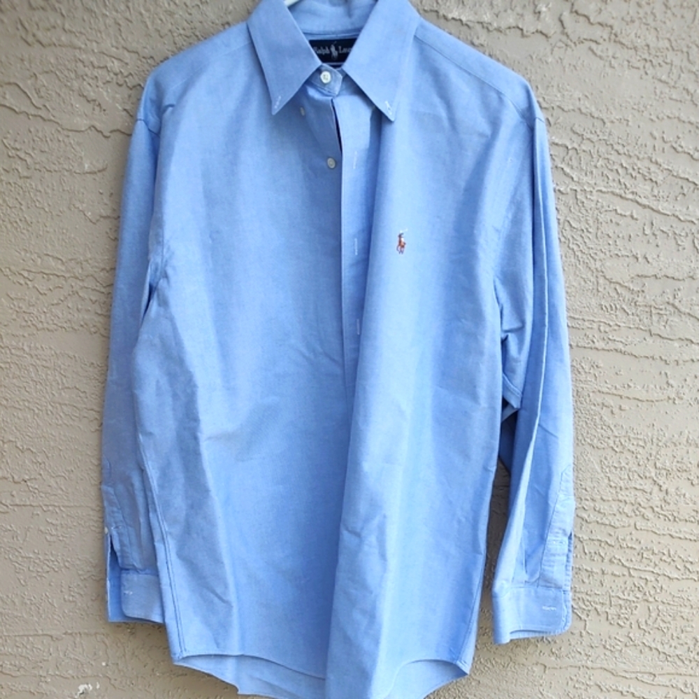 Ralph Lauren men's Yarmouth long sleeve collared shirt